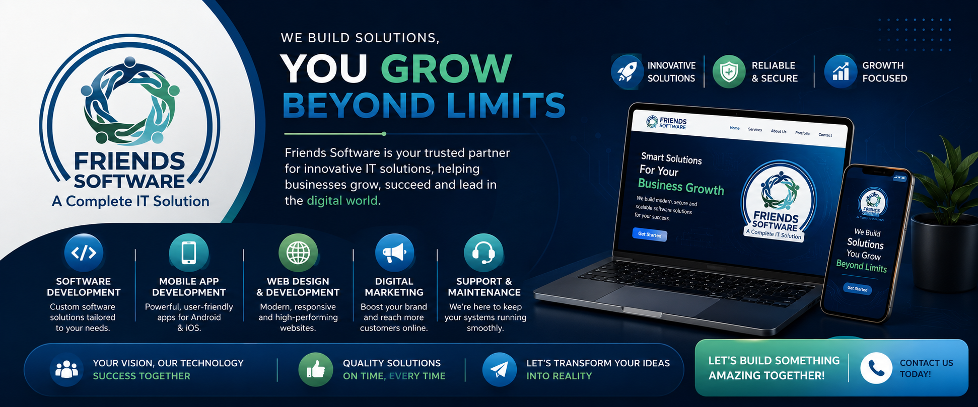 Friends Software Showcase Banner 2
